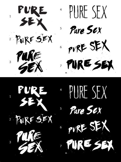 Art Of Amy Hood Hand Drawn Fonts How Most Brush Fonts Suck Pure Sex