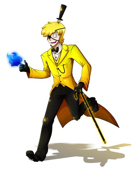 Bill Cipher Humanized By Omegasam7890 On Deviantart
