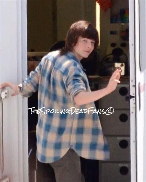 Chandler Riggs On Shooting Of The Sixth Season The Walking Dead