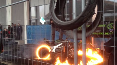 2 Bikes Make An Incredible Fire Burnout Warning Loud Youtube