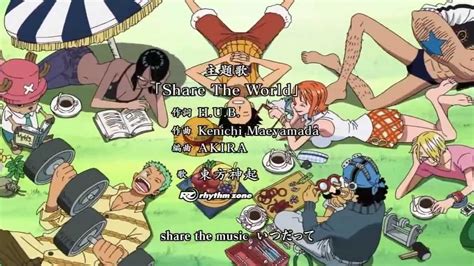 One Piece Opening 11 Vostfr Hd Share The World Youtube