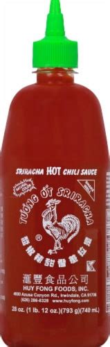 Huy Fong Sriracha Hot Chili Sauce 28 Oz 28 Oz Pick ‘n Save