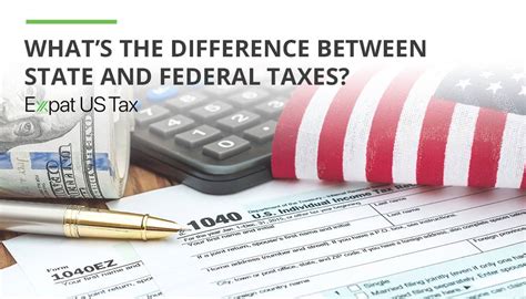 Difference Between State And Federal Taxes Expat Us Tax