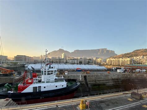 The Robinson Dry Dock In Cape Town Is Right Outside Of My Office Window
