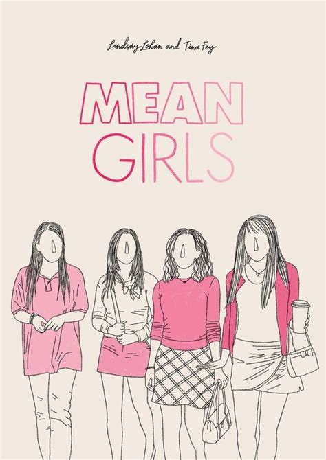 Mean Girls A4 Movie Poster Print Film Posters Art Movie Posters