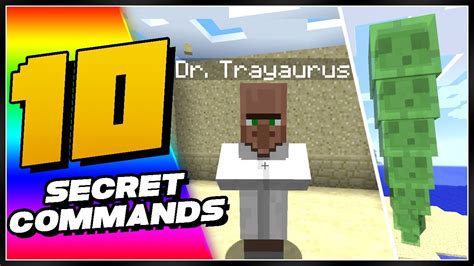10 Secret Minecraft Commands You Didnt Know Existed Minecraft