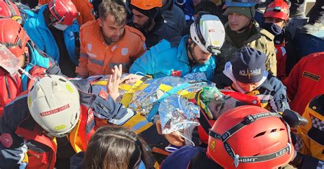 A Week After Quake Survivors Rescued From Rubble In Turkey