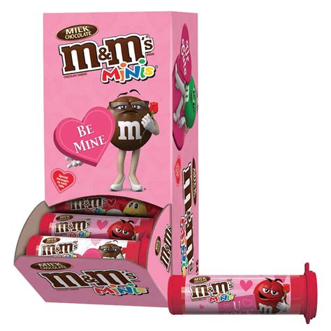Qoo10 Mms Valentines Milk Chocolate Minis Size Candy 108 Ounce Tube
