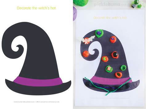 Halloween Play Dough Mats