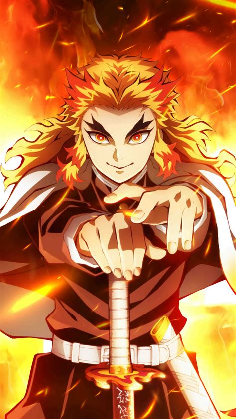 Demon Slayer Kyojuro Rengoku The Flame Pillar Poster The Comic Book Store