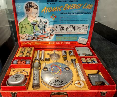Nuclear fission occurs when one atom splits into two, creating energy. World's Most Dangerous Toy? Radioactive Atomic Energy Lab ...