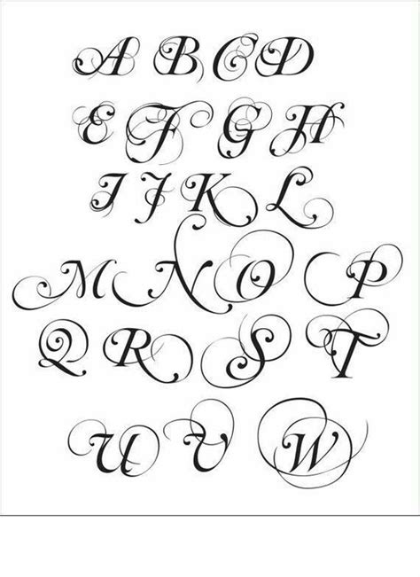 Tulisan Cantik Abc 49 Best Initial Capital Letters Ideas Lettering