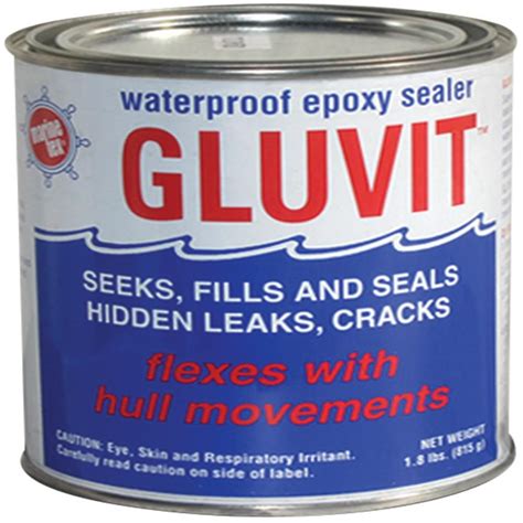 Marine Tex Gluvit Waterproof Epoxy Sealer 2 Lbs
