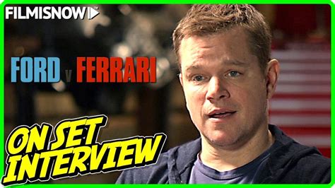 Matt has an older brother, kyle, a sculptor. FORD V FERRARI | Matt Damon "Carroll Shelby" On-set Interview - YouTube