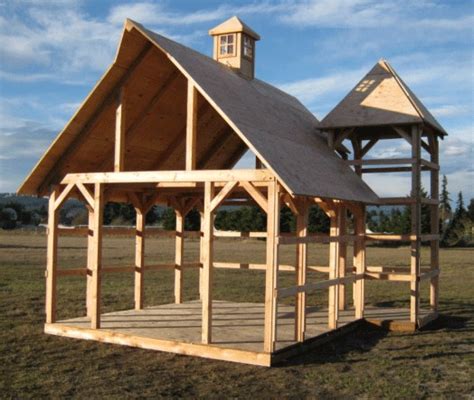 Timberframe Shed The Little Timber Frame That Could Timber Frame
