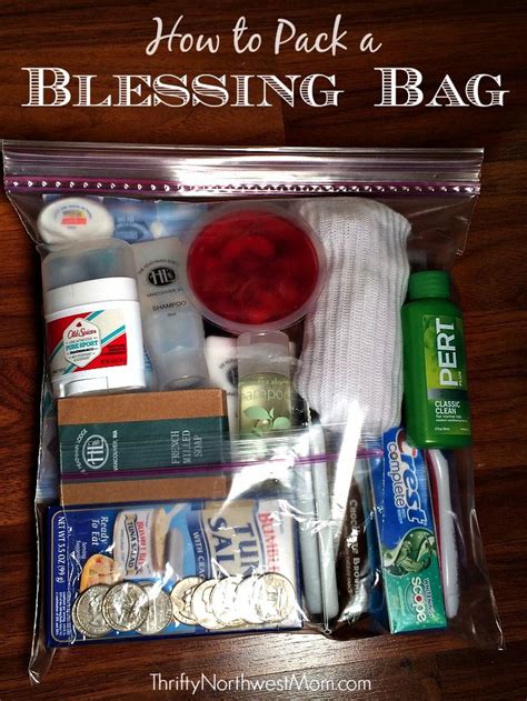 How To Pack A Blessing Bag To Help Those In Need Keep In Your Car Or