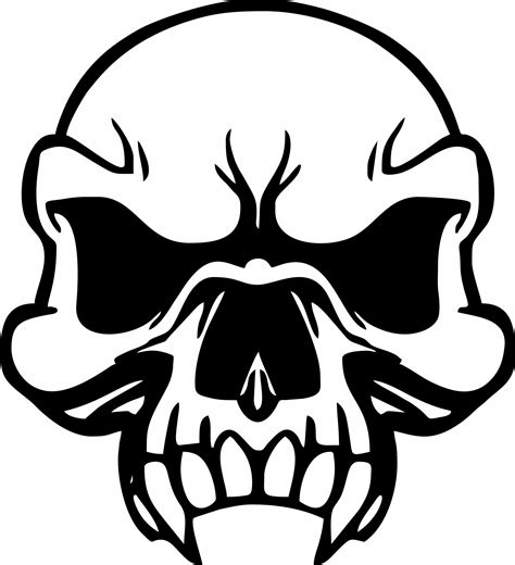 Set of 4 Skulls Svg AI Eps Png PDF files for vinyl | Etsy