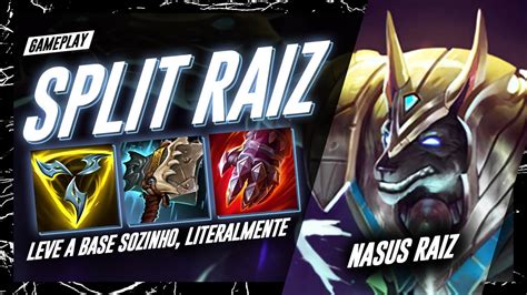 Nasus Build Raiz De Split Push Youtube