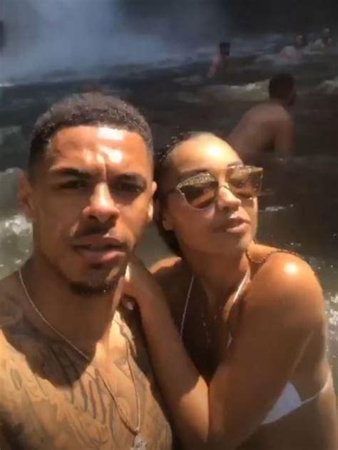 The little mix singer made the. Inside Little Mix star Leigh-Anne Pinnock's romantic ...