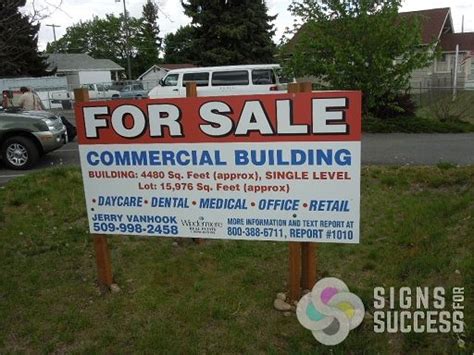 Commercial Real Estate Signs In Spokane Panel Signs And More Signs