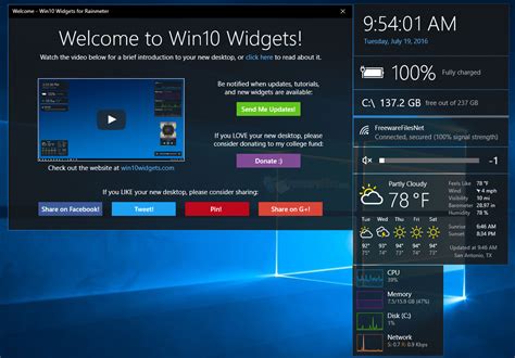 Top 10 Desktop Widgets In Windows 10 Society Mutter
