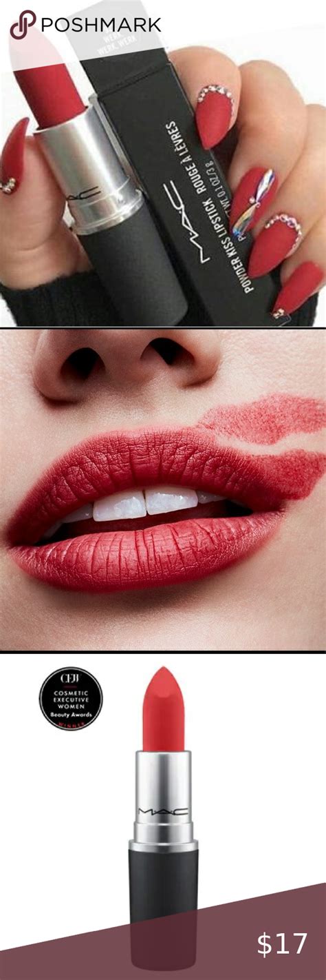 Nib Mac Powder Kiss Lipstick Werk Werk Werk Lipstick Mac Powder Lip Hydration
