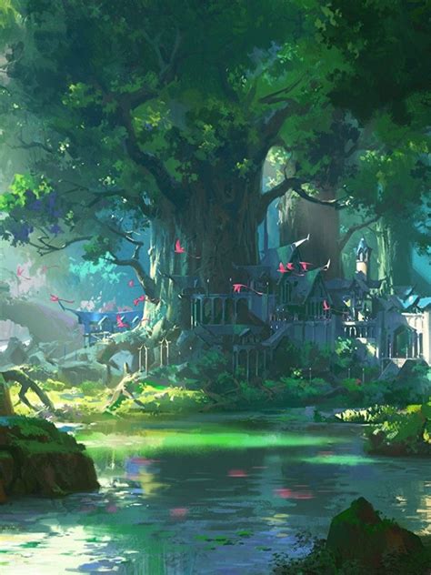 Free Download Anime Forest Scenery 1920x1080 If You Like Anime