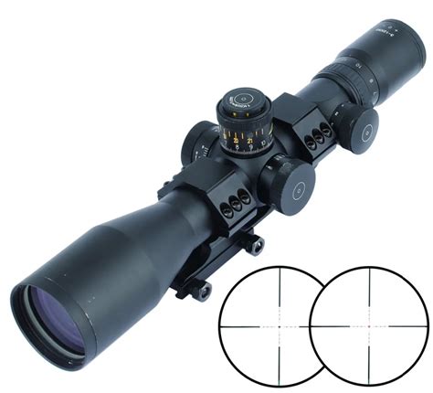 Spina Optics Tactical Red Illuminated 3 9x24 Svd First Focal Plane Ffp Rangefinding Reticle