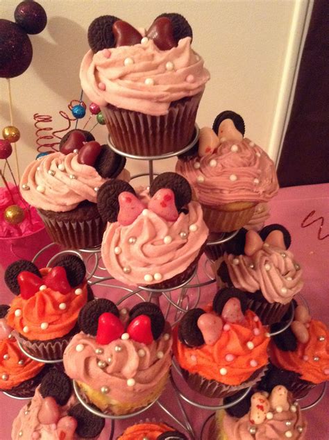 Minnie Mouse Cupcakes Minnie Mouse Cupcakes Desserts Food