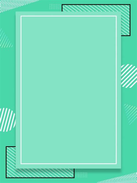 Green Memphis Minimalist Fashion Background Background For Powerpoint