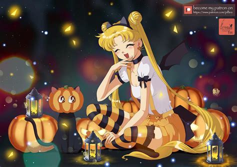 Happy Halloweensailormoon By Pillara On Deviantart