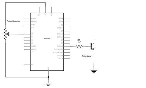 LabHighCurrentArduinoTransistor Schem 2 ITP Physical Computing