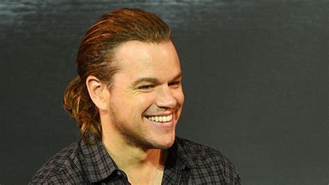 Matt Damon Grew A Ponytail But Should You Mens Journal