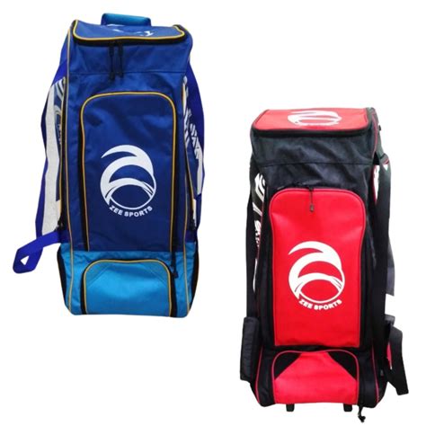 Zee Sports Cricket Backpack Kit Bag With Wheels Zeesports