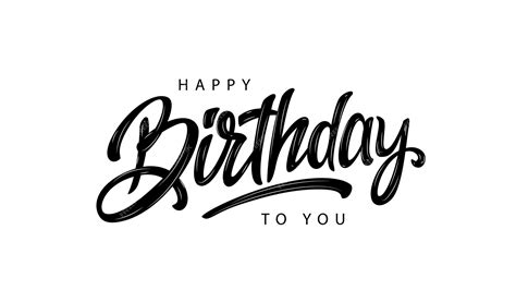 Premium Vector Happy Birthday Lettering Design