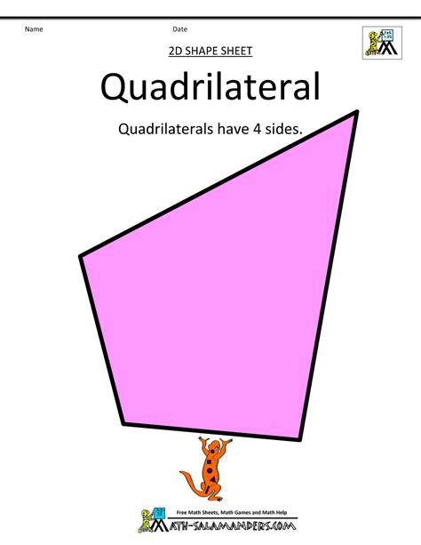 Parallelogram Picture Shapes Garetcaddy