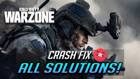 Call Of Duty Warzone Crash Fix All Solutions Youtube