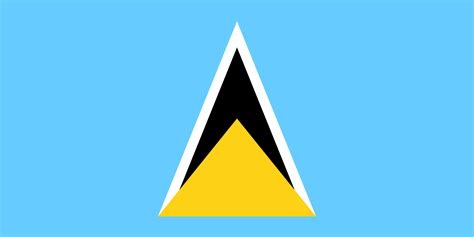 Flag Of Saint Lucia Flagpedia Net