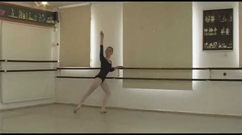 Anya Rubstein Ballet Exercise 2015 Barré 1 Youtube