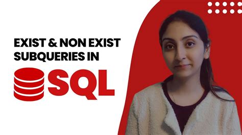 Exist And Non Exist Subqueries In SQL A Comprehensive Guide With An
