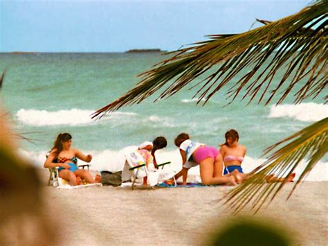 eighties beach scenes pictures of teenagers on the beaches of florida in the early 1980s