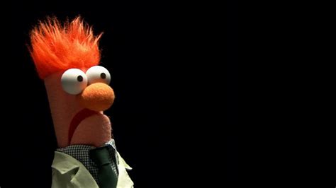 Beaker The Muppets Simple Background Black Background 1920x1080