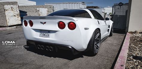 Loma Gt2 C6 Corvette Widebody With Concave Custom Alloy Wheels