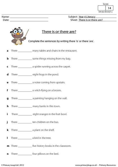 Grammar Ks2 Worksheets