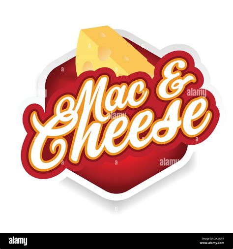 Macaroni And Cheese Sign Vintage Vector Stock Vector Image And Art Alamy