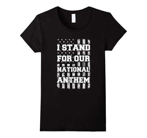Pay anthem bill with credit card. I Stand For Our National Anthem Patriotism T-Shirt