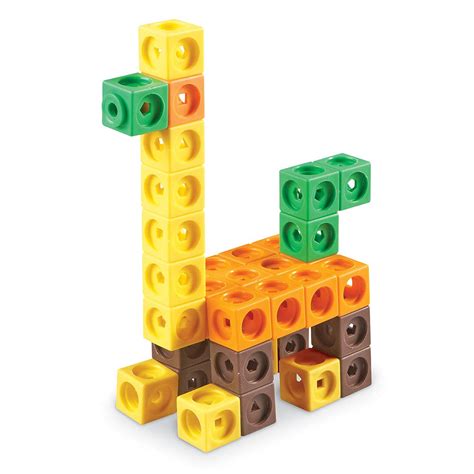 Learning Resources Mathlink Cubes Educational Counting Toy Early Math