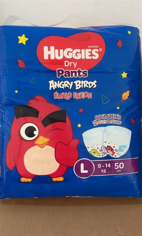 Huggies Dry Pants L Angry Birds Le Babies And Kids Bathing And Changing