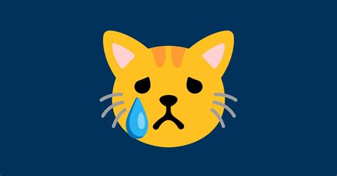 Chat Qui Pleure Emojis Emojis Avec Le Mot Clétag Chat Qui Pleure