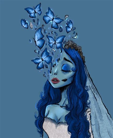Emily From Corpse Bride Drawing
